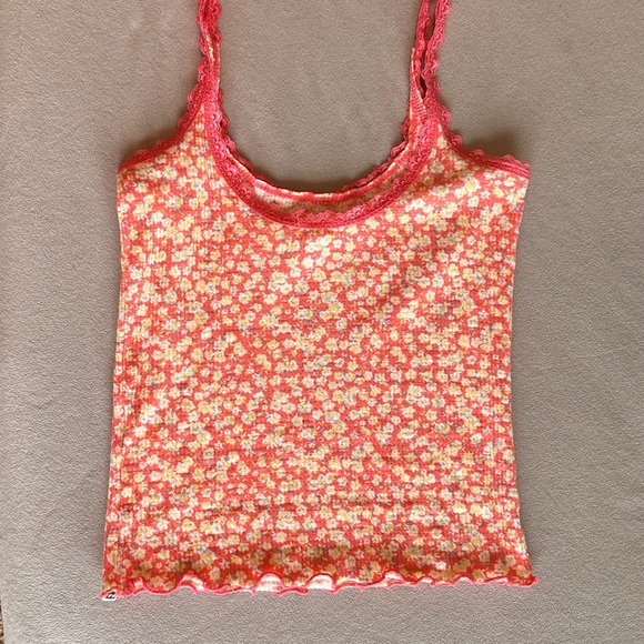 OLD SCHOOL FLORAL BILLABONG TANK - Picture 4 of 4